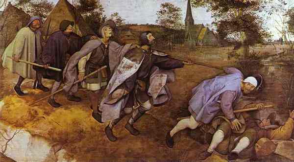Breughel, "De parabel der blinden" (1568)